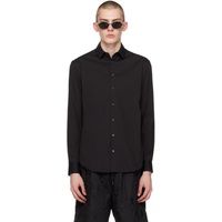 조르지오 아르마니 Giorgio Armani Black Slim Shirt 241262M192000