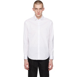 조르지오 아르마니 Giorgio Armani White Slim Shirt 241262M192001