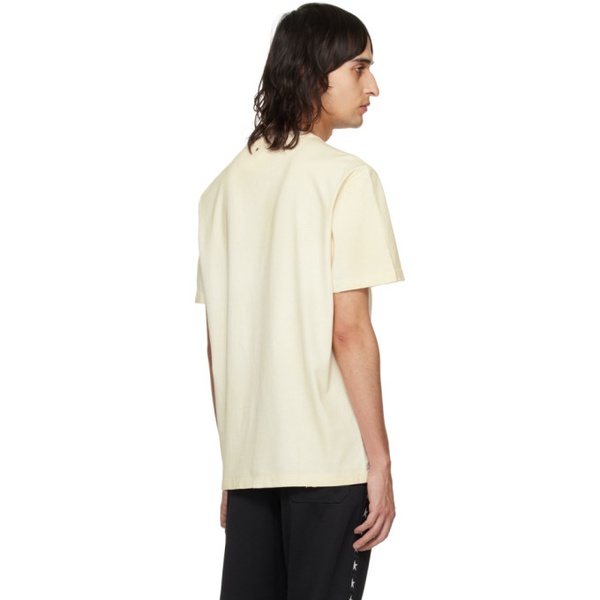골든구스 골든구스 Golden Goose 오프화이트 Off-White Printed T-Shirt 241264M213003