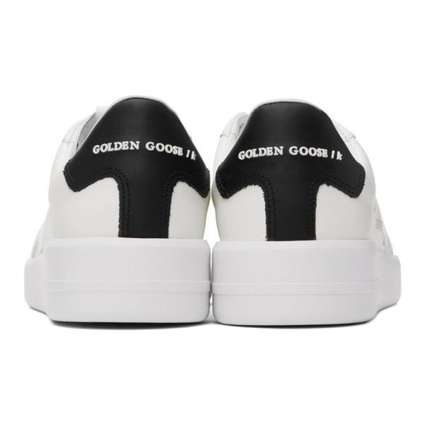 골든구스 골든구스 Golden Goose White & Black Purestar Bio-Based Sneakers 241264M237017