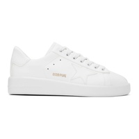 골든구스 Golden Goose White Purestar Bio-Based Sneakers 241264M237036