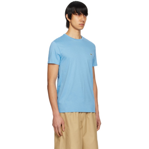 라코스테 라코스테 Lacoste Blue Patch T-Shirt 241268M213034