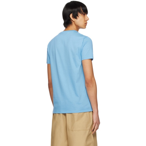 라코스테 라코스테 Lacoste Blue Patch T-Shirt 241268M213034