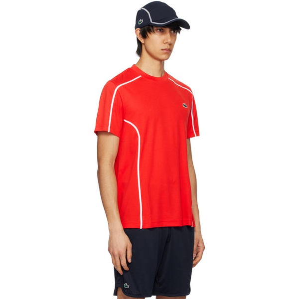 라코스테 라코스테 Lacoste Red Ultra-Dry T-Shirt 241268M213038