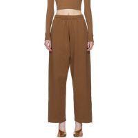 WARDROBE.NYC Brown Hailey Bieber Edition HB Lounge Pants 241277F086001
