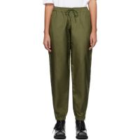 WARDROBE.NYC Green Utility Trousers 241277F087005