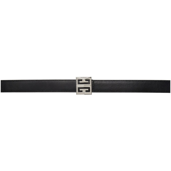 지방시 지방시 Givenchy Reversible Black & Beige 4G Belt 241278F001000