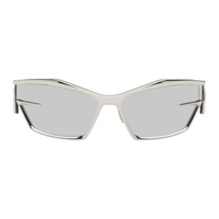 지방시 Givenchy Silver Giv Cut Sunglasses 241278F005009