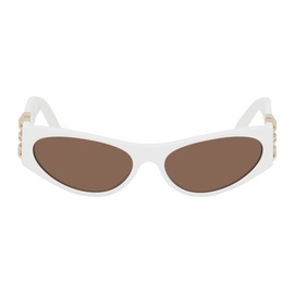 지방시 Givenchy White 4G Sunglasses 241278F005046