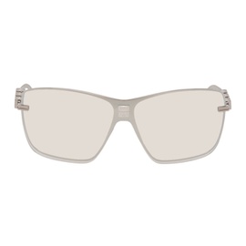지방시 Givenchy Silver 4GEM Sunglasses 241278F005056
