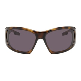 지방시 Givenchy Tortoiseshell Giv Cut Sunglasses 241278F005059