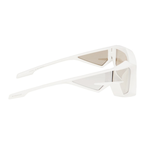 지방시 지방시 Givenchy White Giv Cut Sunglasses 241278F005063