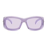 지방시 Givenchy Purple Goggle Sunglasses 241278F005071