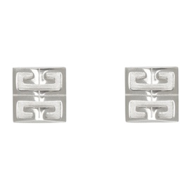지방시 Givenchy Silver 4G Earrings 241278F022008