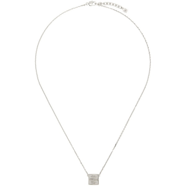 지방시 지방시 Givenchy Silver 4G Necklace 241278F023009