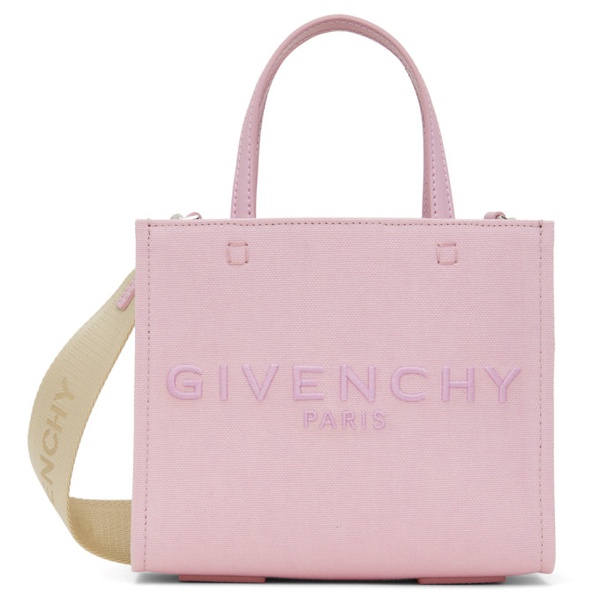 지방시 지방시 Givenchy Pink Mini G-Tote Shopping Bag 241278F049008