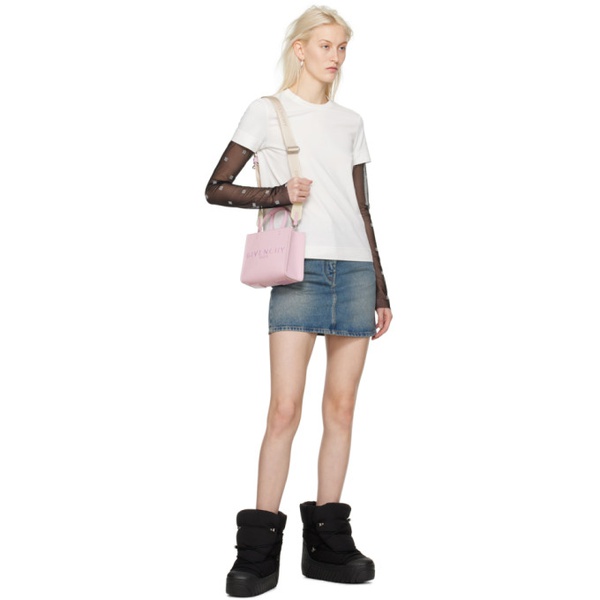 지방시 지방시 Givenchy Pink Mini G-Tote Shopping Bag 241278F049008
