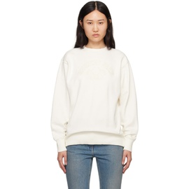 지방시 Givenchy 오프화이트 Off-White Embroidered Sweatshirt 241278F098000