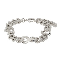 지방시 Givenchy Silver G Chain Bracelet 241278M142000