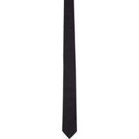 지방시 Givenchy Black 4G All Over Jacquard Tie 241278M158004
