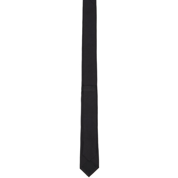 지방시 지방시 Givenchy Black Jacquard Tie 241278M158009