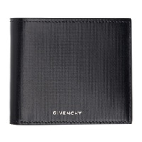 지방시 Givenchy Black 8CC Billfold Wallet 241278M164004