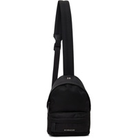 지방시 Givenchy Black Small Essential U Backpack 241278M170001