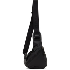 지방시 Givenchy Black Small G-Zip Triangle Bag 241278M170011