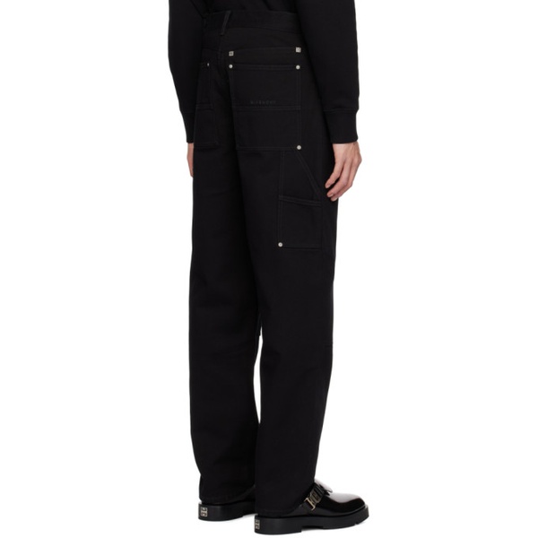 지방시 지방시 Givenchy Black Studded Jeans 241278M191004