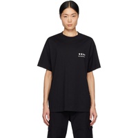 지방시 Givenchy Black 4G T-Shirt 241278M213043