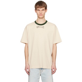 지방시 Givenchy Beige Standard-Fit T-Shirt 241278M213050
