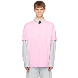 지방시 Givenchy Pink Flamingo T-Shirt 241278M213057