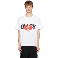 지방시 Givenchy White Boxy-Fit T-Shirt 241278M213064