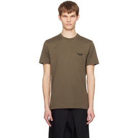 지방시 Givenchy Khaki Slim-Fit T-Shirt 241278M213067