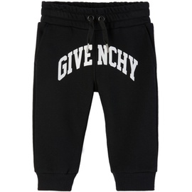 지방시 Givenchy Baby Black Printed Sweatpants 241278M693001