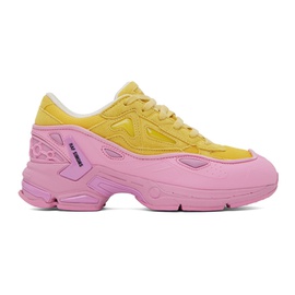 라프시몬스 Raf Simons Yellow & Pink Pharaxus Sneakers 241287F128004