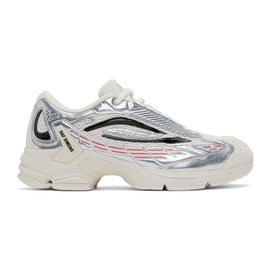 라프시몬스 Raf Simons Silver & 오프화이트 Off-White Ultrasceptre Sneakers 241287M237000