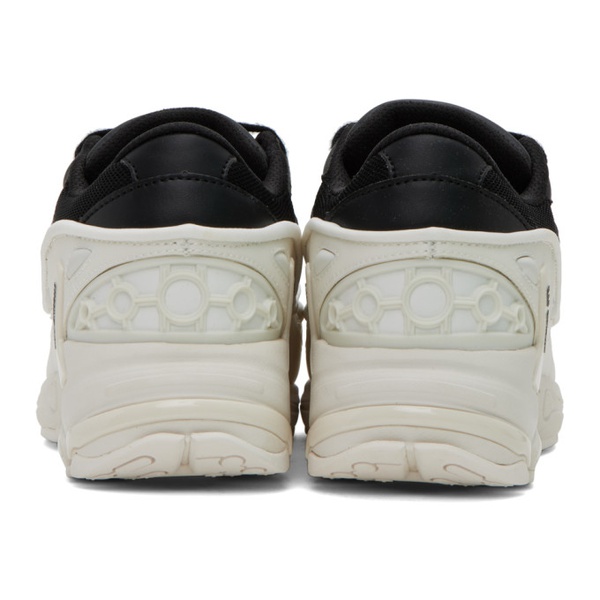  라프시몬스 Raf Simons Black & 오프화이트 Off-White Pharaxus Sneakers 241287M237004