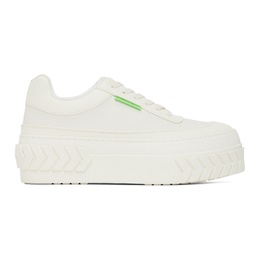 Both White Tyres Sneakers 241287M237018