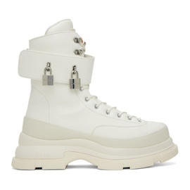 Both White Gao Eva Boots 241287M255001