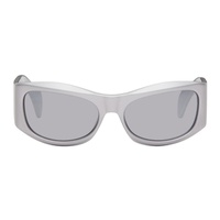 헬리엇 에밀 HELIOT EMIL Silver Aether Sunglasses 241295M134001