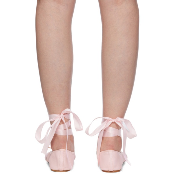  레페토 Repetto Pink Sophia Ballerina Flats 241296F118005