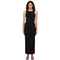 Christopher Esber Black Oblix Maxi Dress 241311F055020