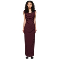 비비안 웨스트우드 Vivienne Westwood Purple Ginnie Maxi Dress 241314F055001
