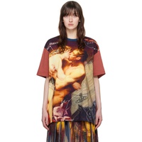 비비안 웨스트우드 Vivienne Westwood Multicolor Kiss T-Shirt 241314F110019