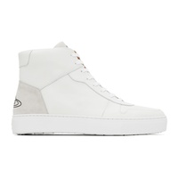 비비안 웨스트우드 Vivienne Westwood White Classic Sneakers 241314M236006