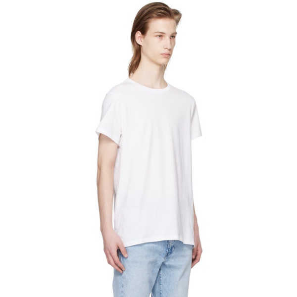 캘빈클라인 캘빈클라인 언더웨어 Calvin Klein Underwear Three-Pack White T-Shirts 241325M213004