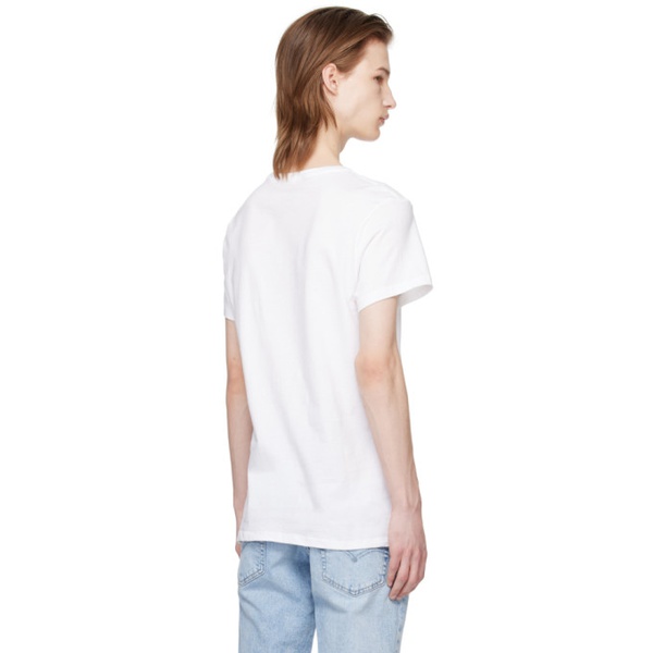 캘빈클라인 캘빈클라인 언더웨어 Calvin Klein Underwear Three-Pack White T-Shirts 241325M213004