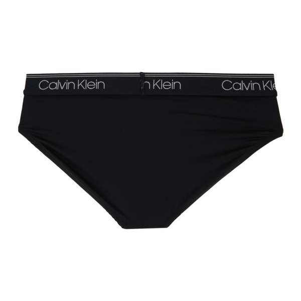 캘빈클라인 캘빈클라인 언더웨어 Calvin Klein Underwear Three-Pack Black Briefs 241325M217000