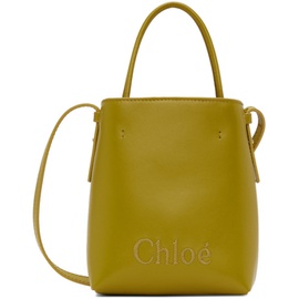 Khaki Chloe Sense Micro Bag 241338F048026
